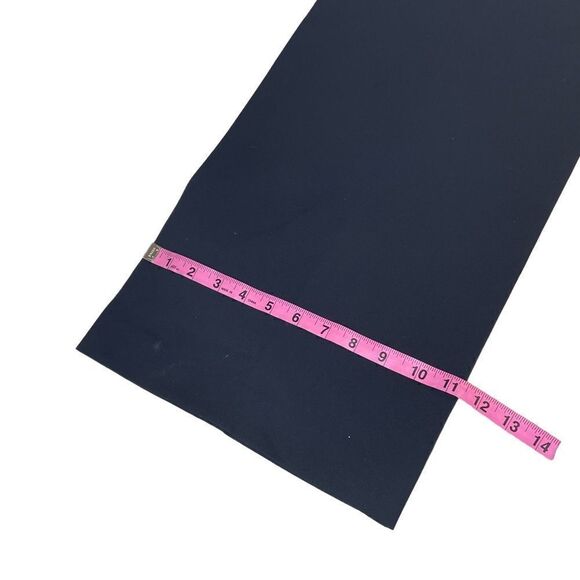 Black Wide Leg Trousers with side zip - Sharagano Studio - Picture 11 of 11